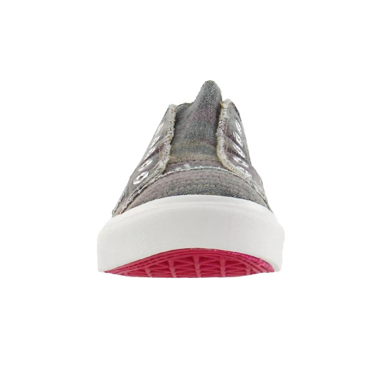 Women's Slip-On Canvas Shoes In Camouflage
