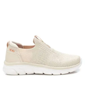 Women's Slip On Casual Sneakers In Beige