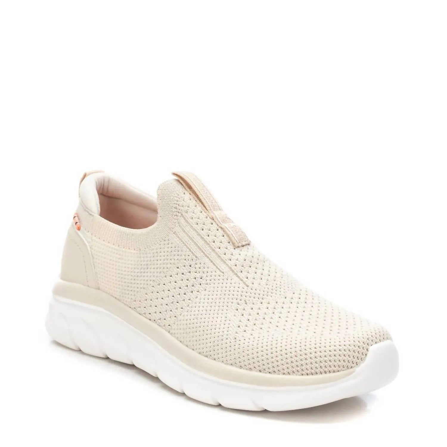 Women's Slip On Casual Sneakers In Beige