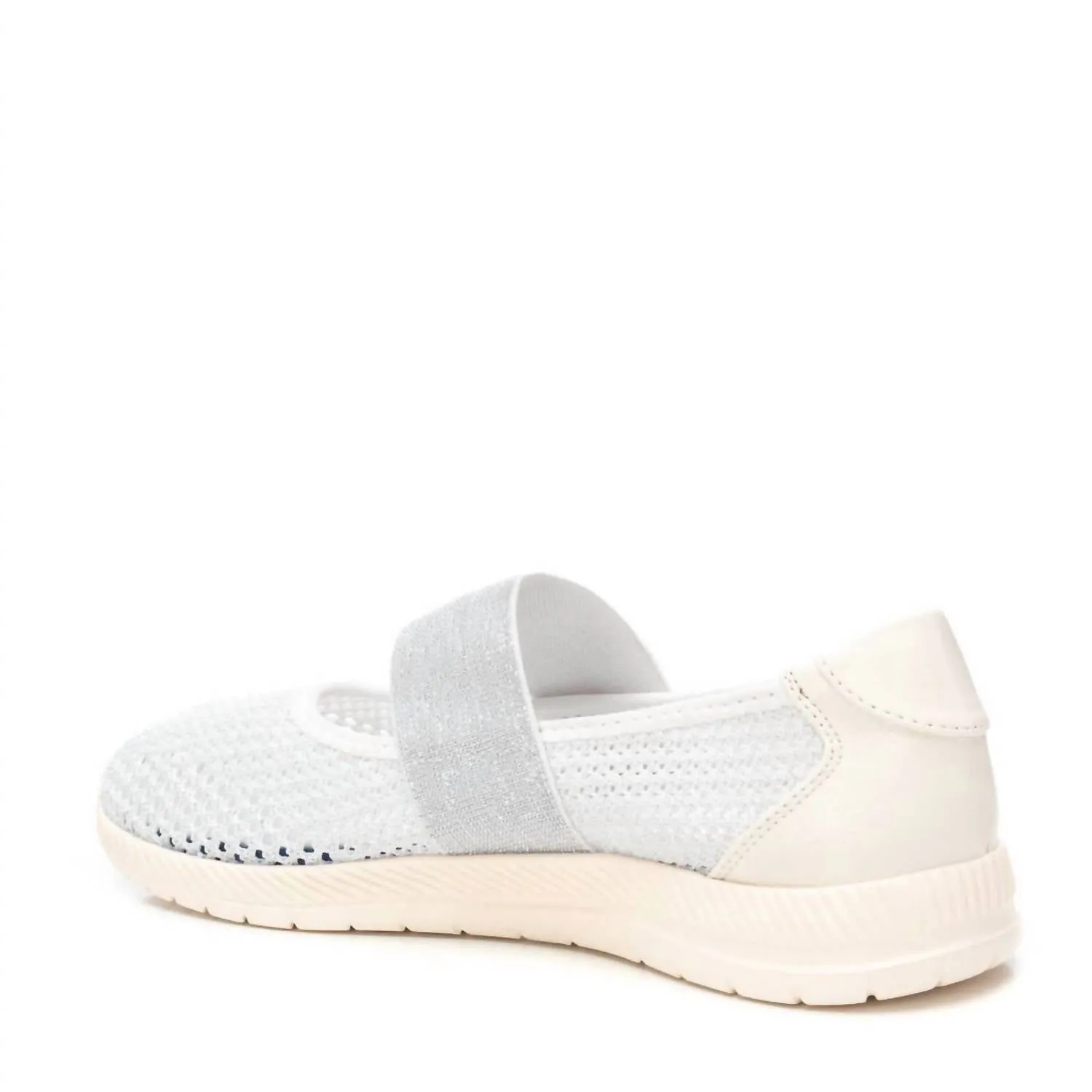 Women's Slip On Sneakers In Silver