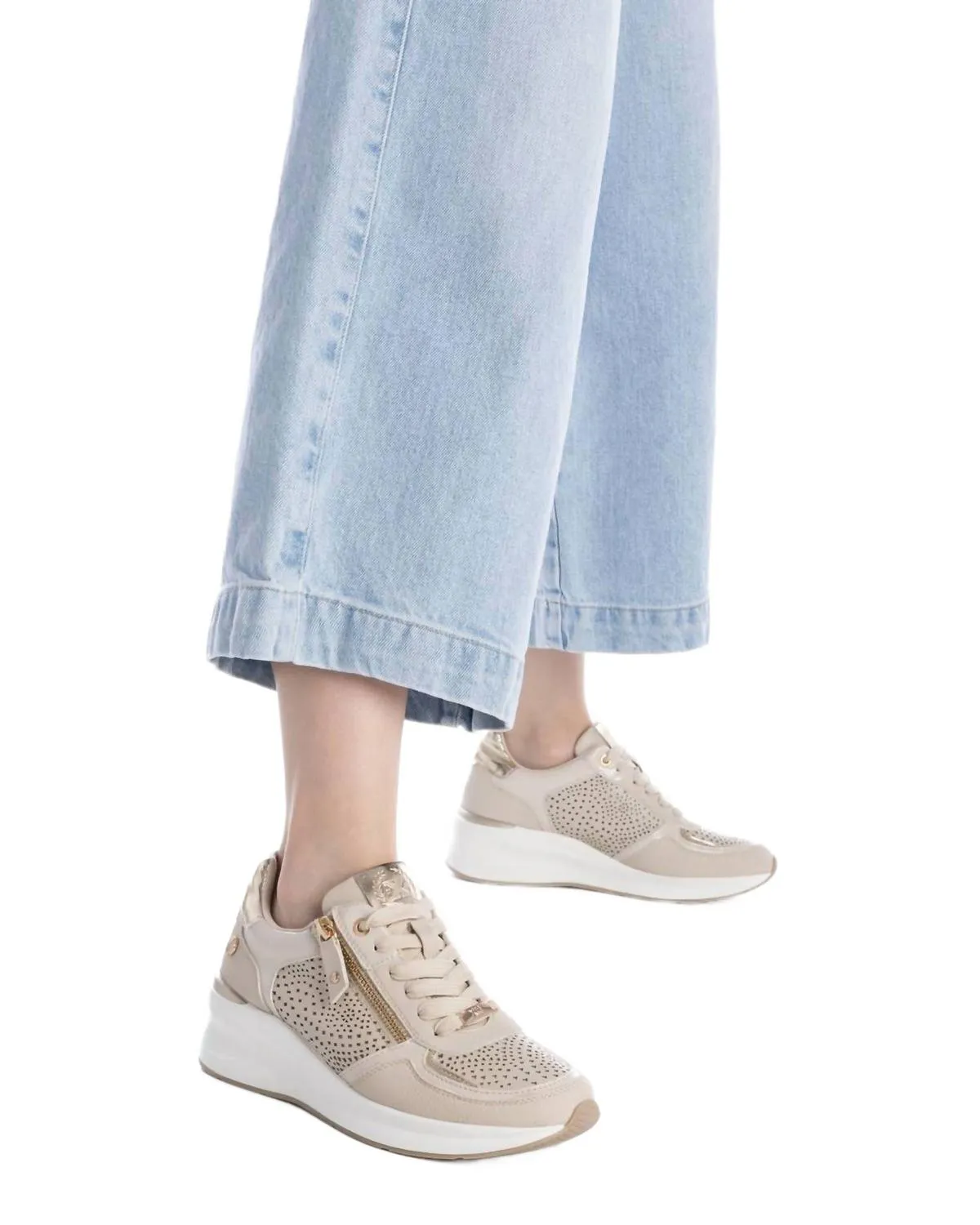 Women's Sneakers In Beige