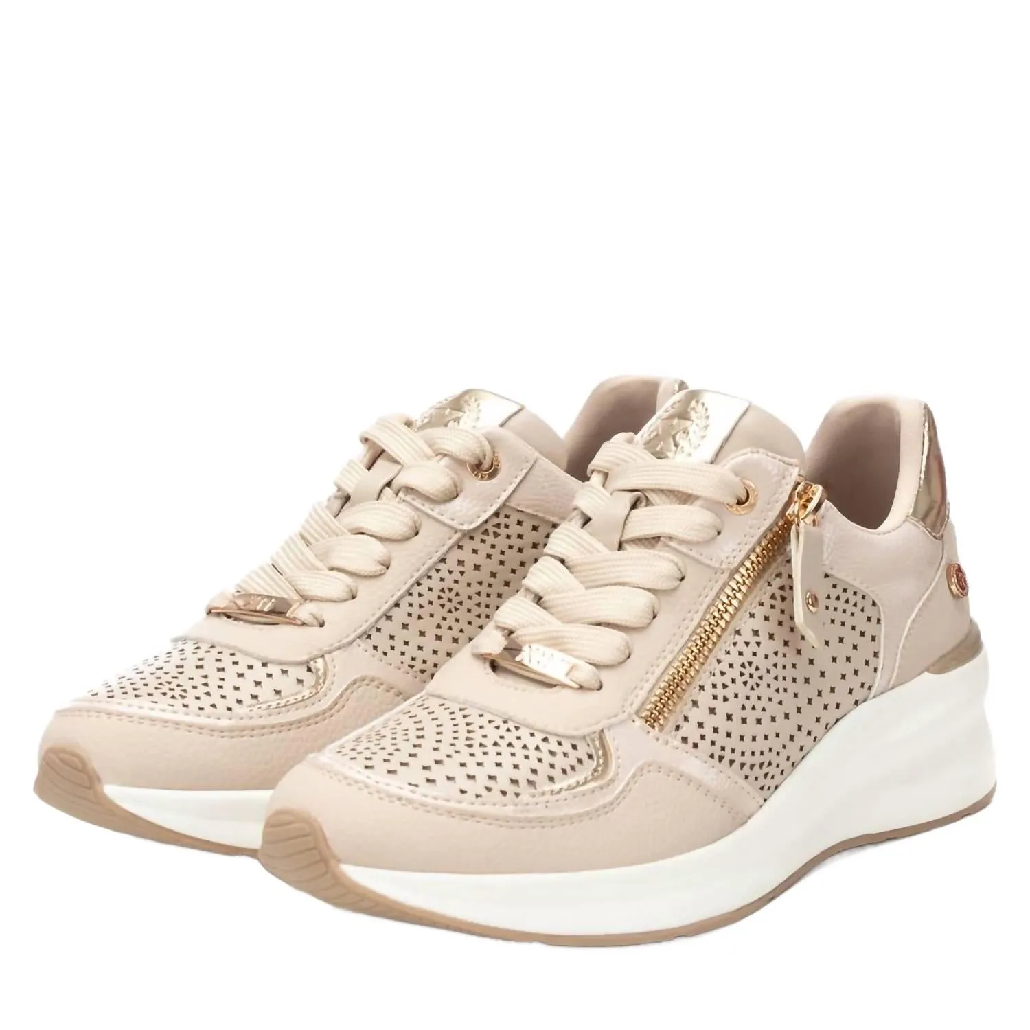 Women's Sneakers In Beige