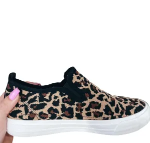 Women's So Fly Leopard Slip On Sneakers