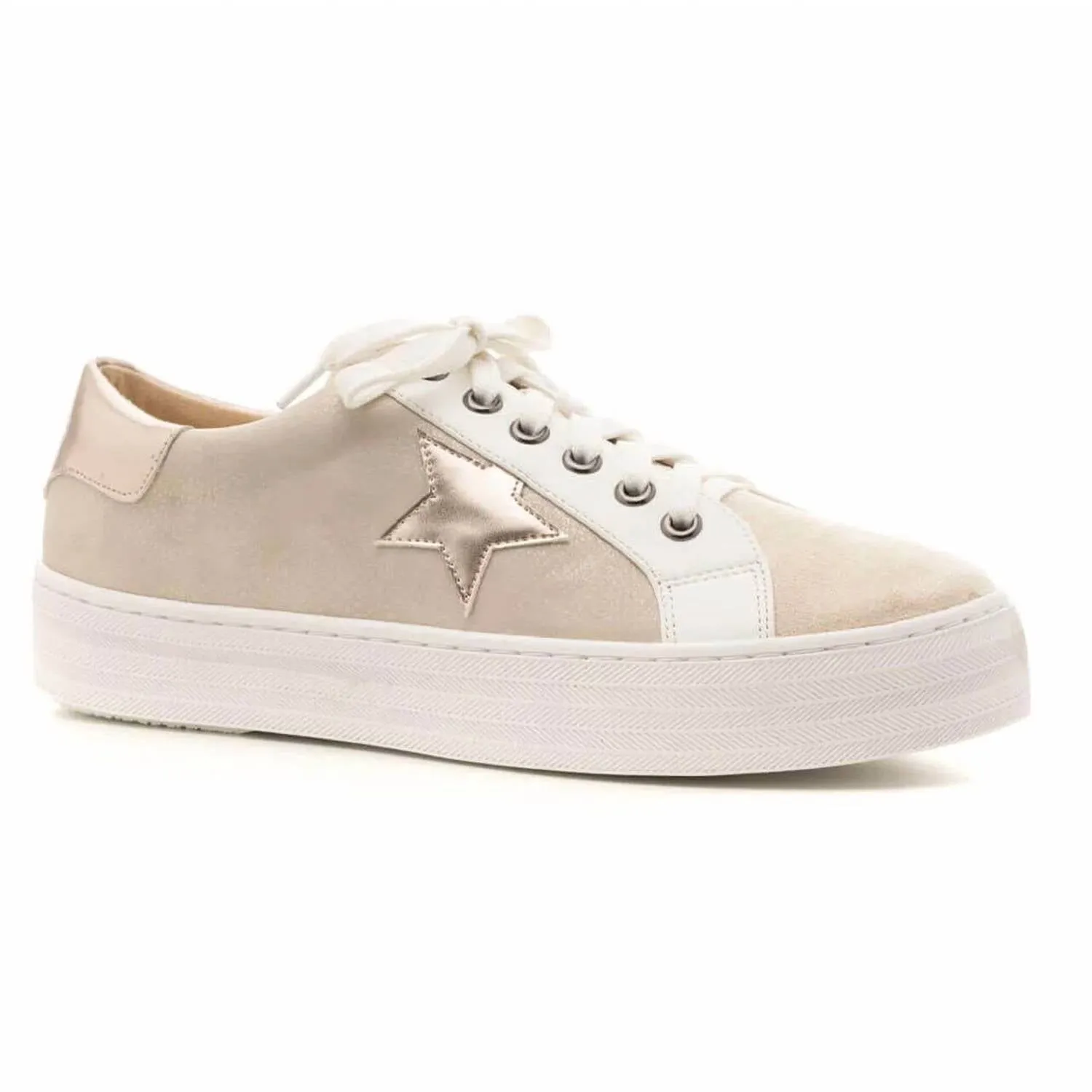 Women's Star Gaze Sneakers In Tan