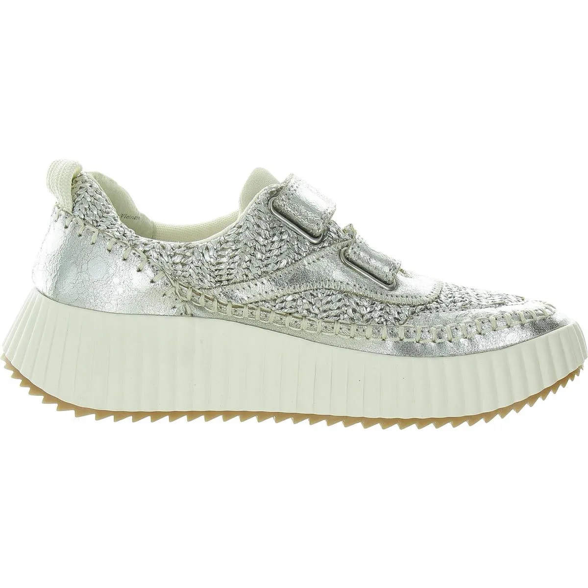Womens Strappy Leather Casual And Fashion Sneakers