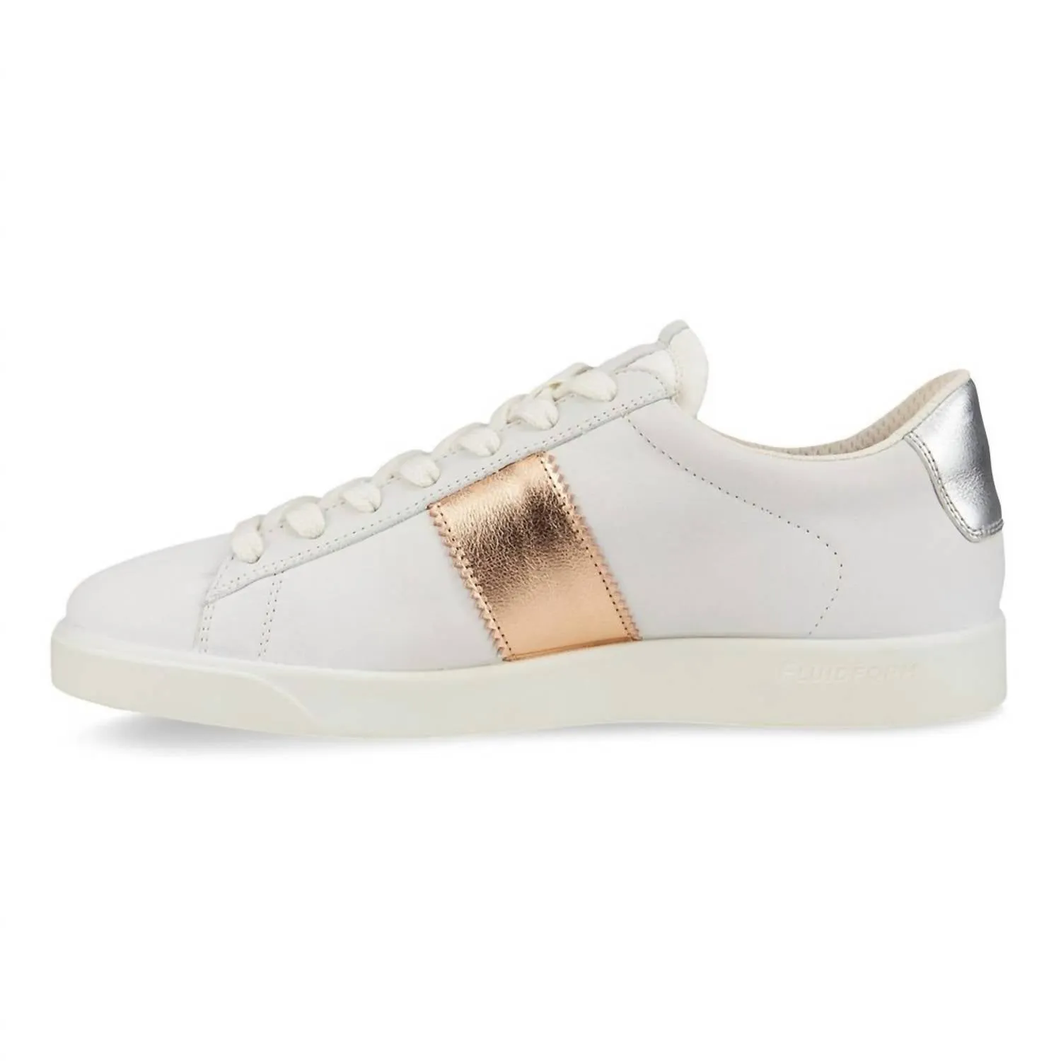 Women's Street Lite Sneaker In White/hammered Bronze/pure White Silver