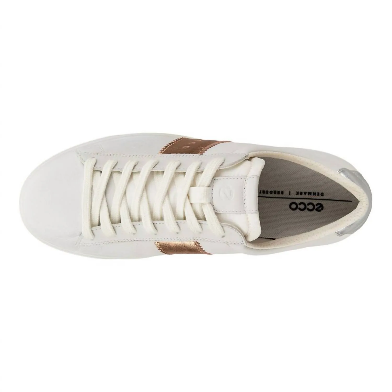 Women's Street Lite Sneaker In White/hammered Bronze/pure White Silver