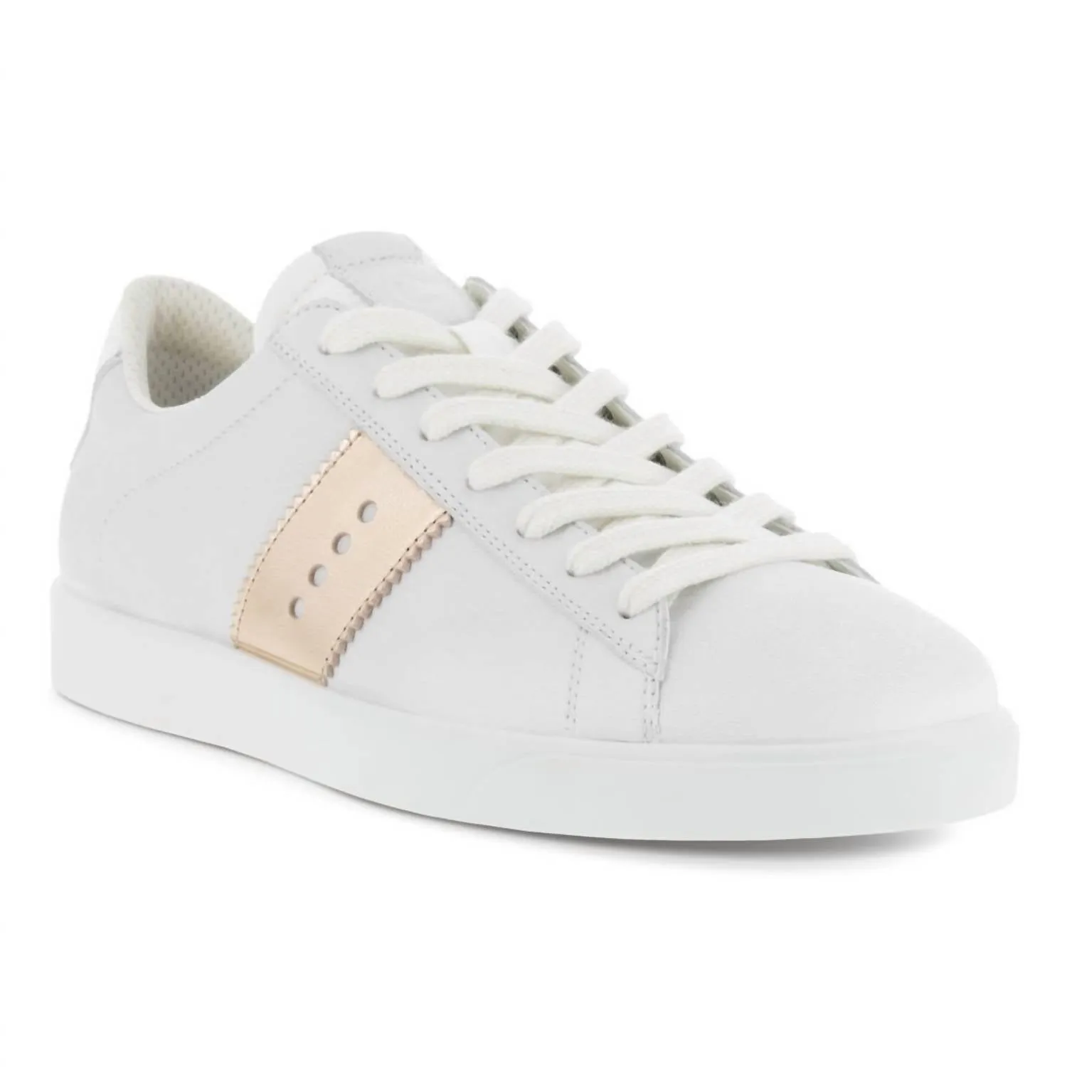 Women's Street Lite Sneaker In White/hammered Bronze/pure White Silver
