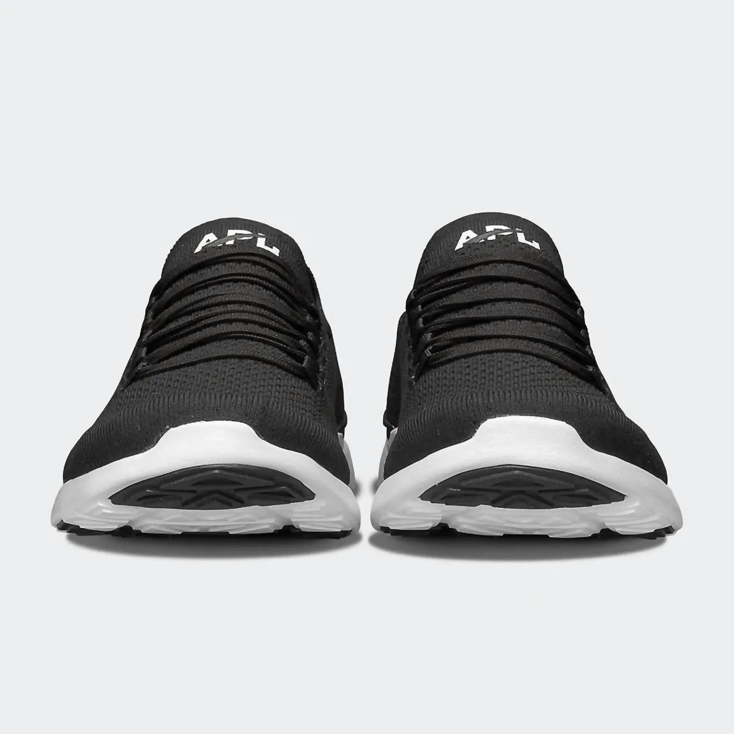 Women's Techloom Breeze Running Shoes In Black/black/white