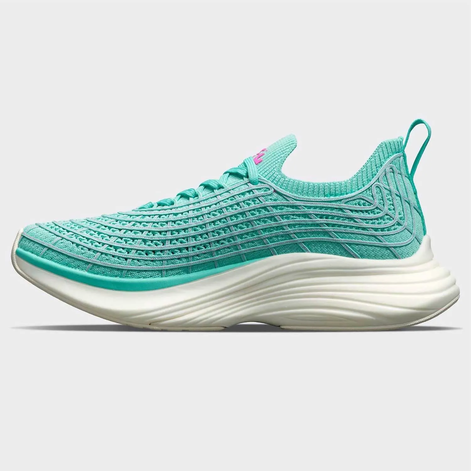 Women's Techloom Zipline Sneaker In Mint/fusion Pink