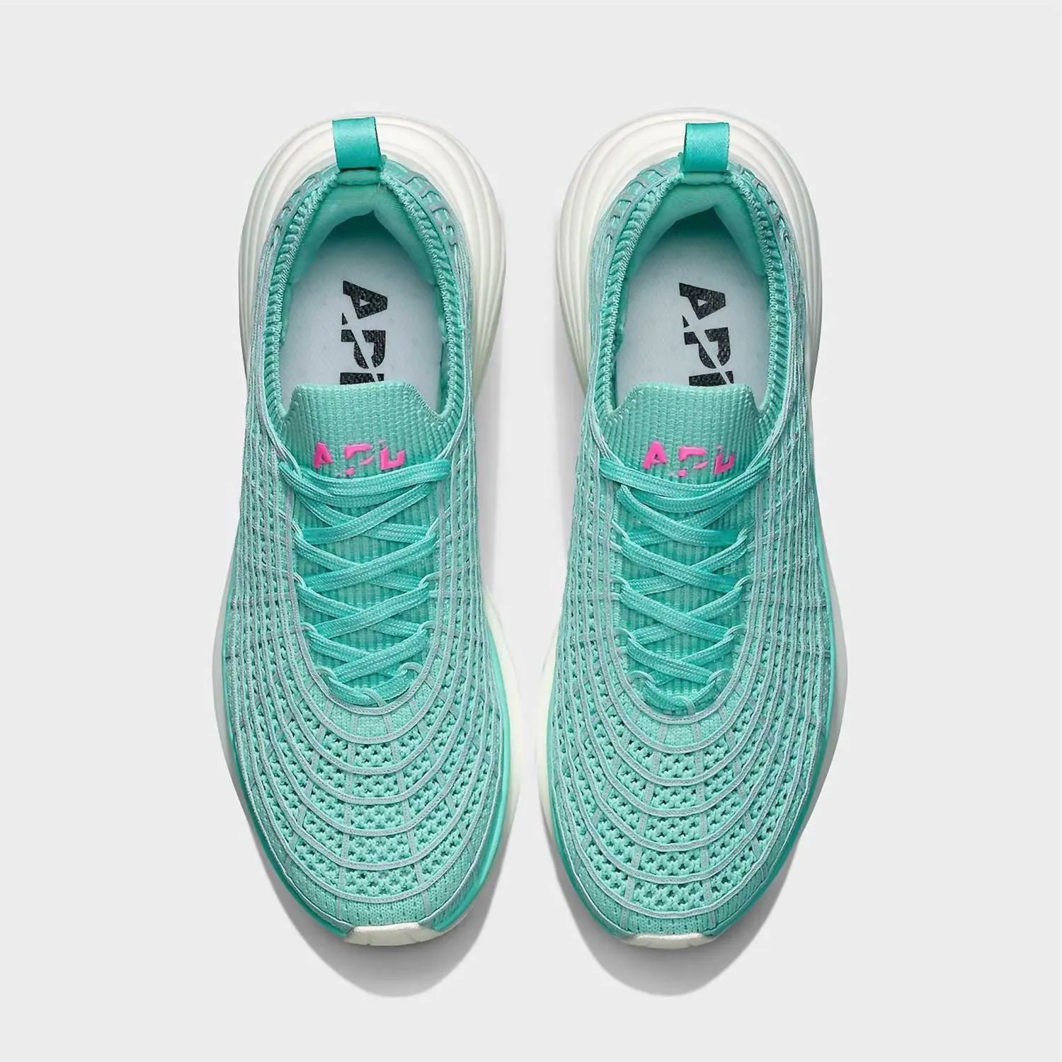 Women's Techloom Zipline Sneaker In Mint/fusion Pink