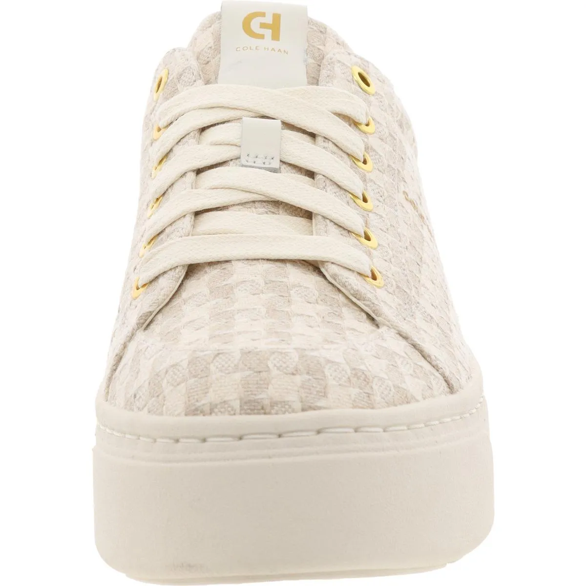 Womens Textured Man Made Casual And Fashion Sneakers
