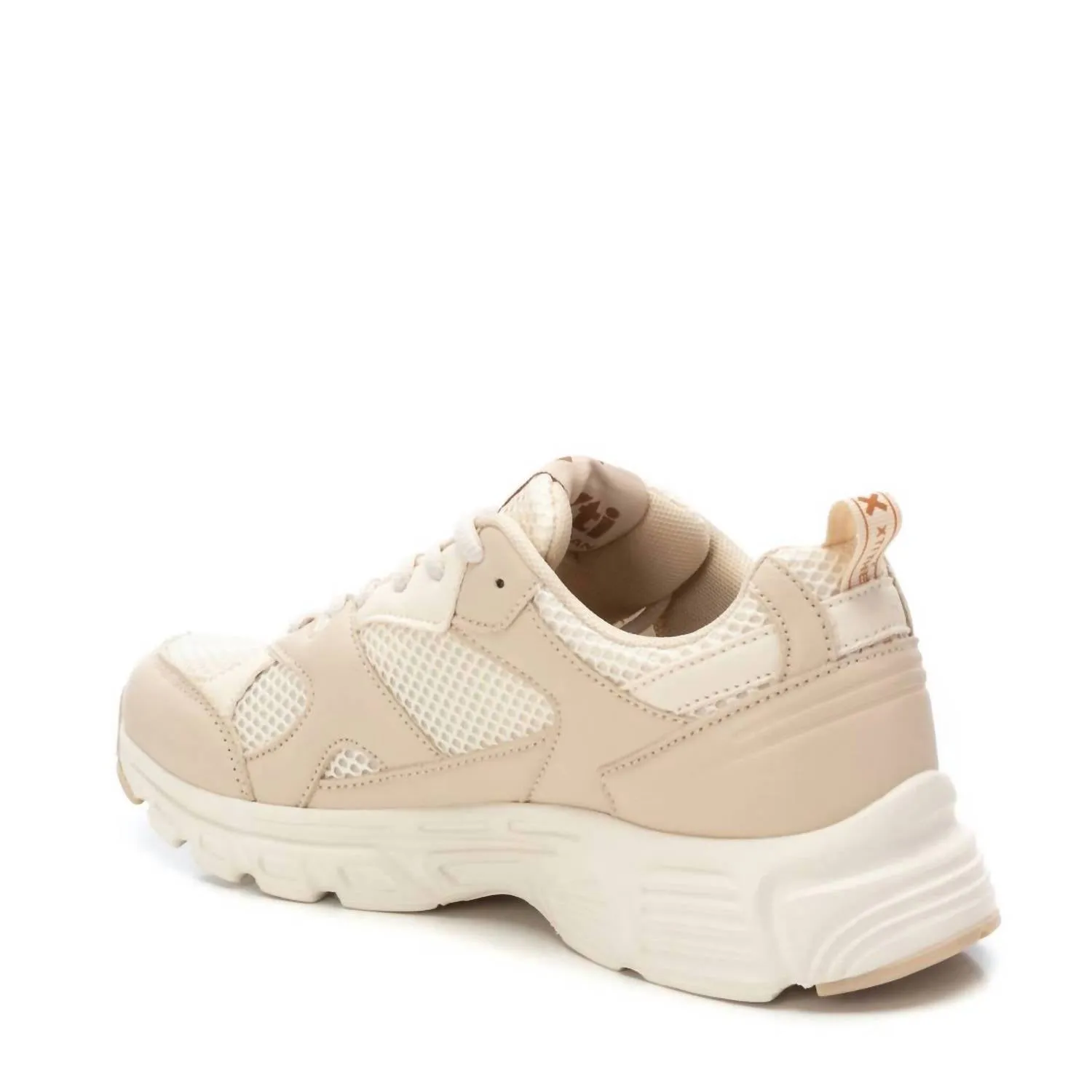 Women's Trainer Sneakers In Beige