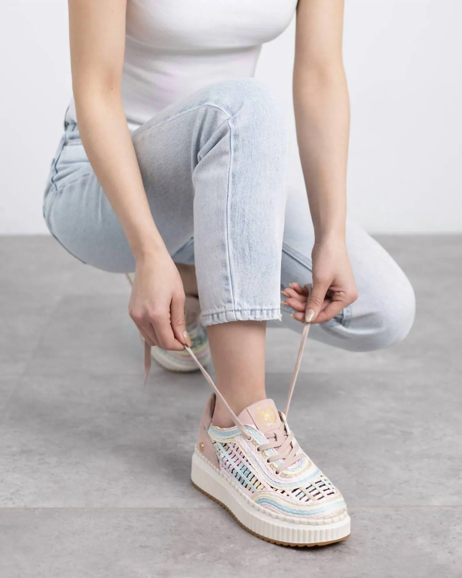Women's Trainer Sneakers In Multicolor