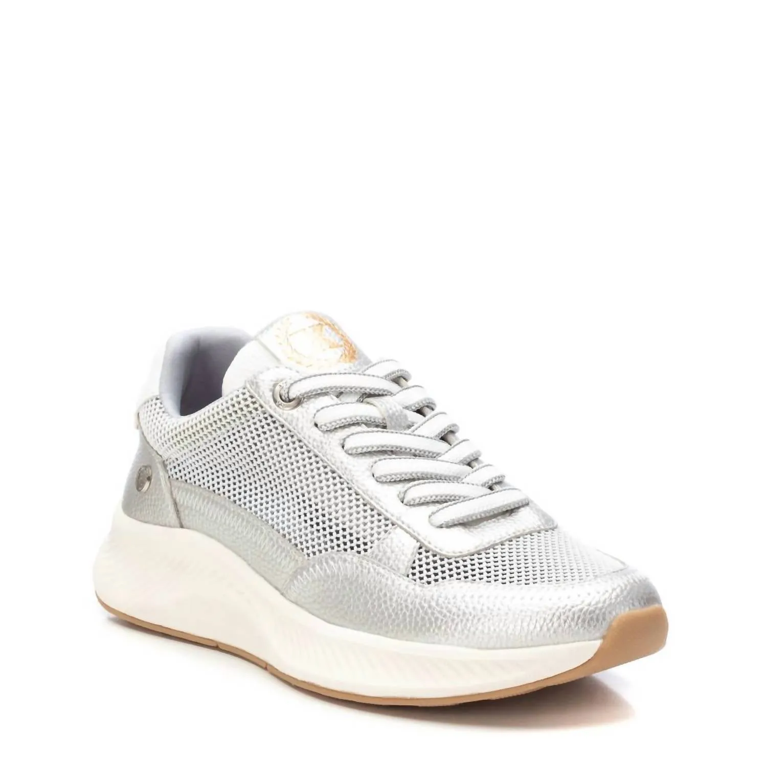 Women's Trainer Sneakers In Silver