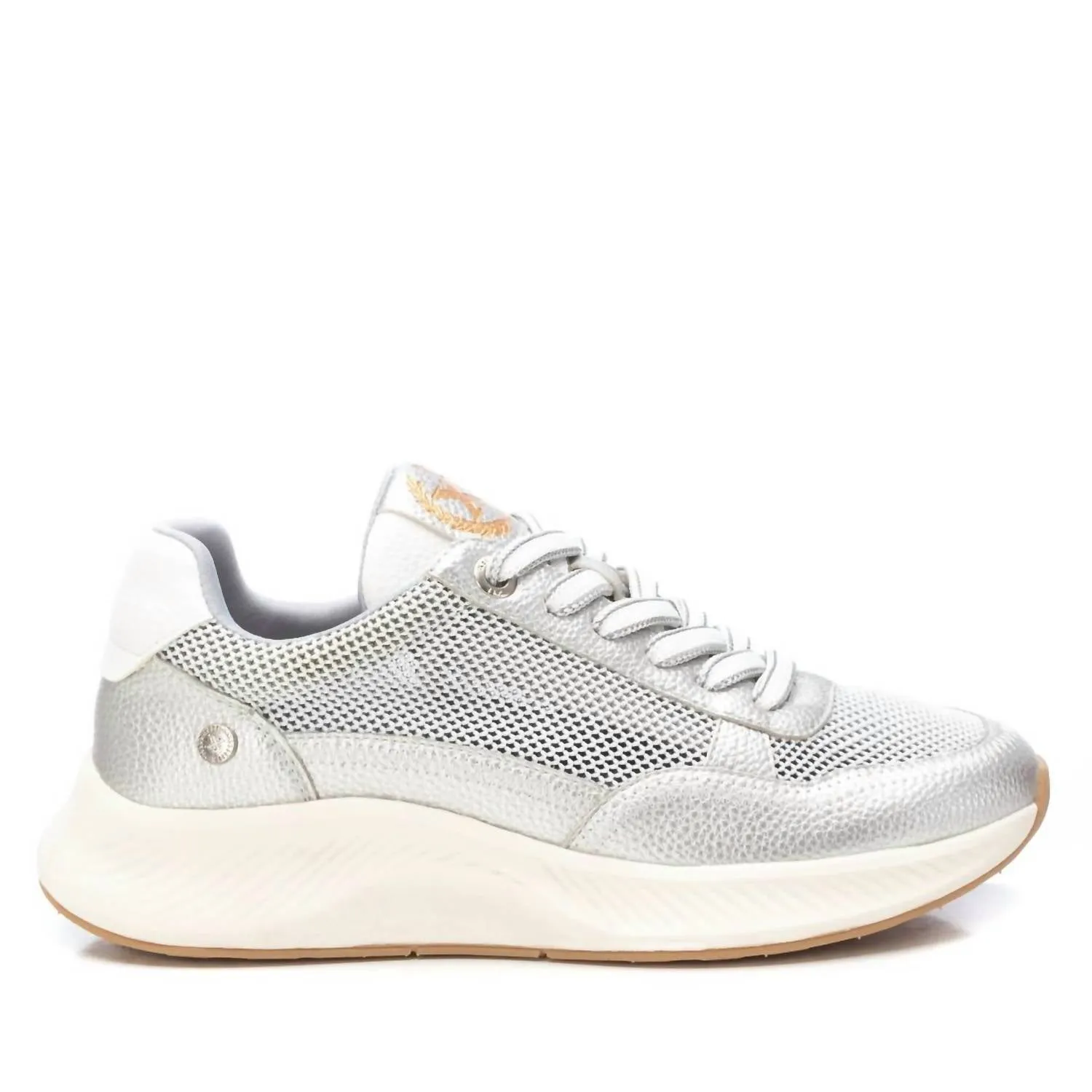 Women's Trainer Sneakers In Silver