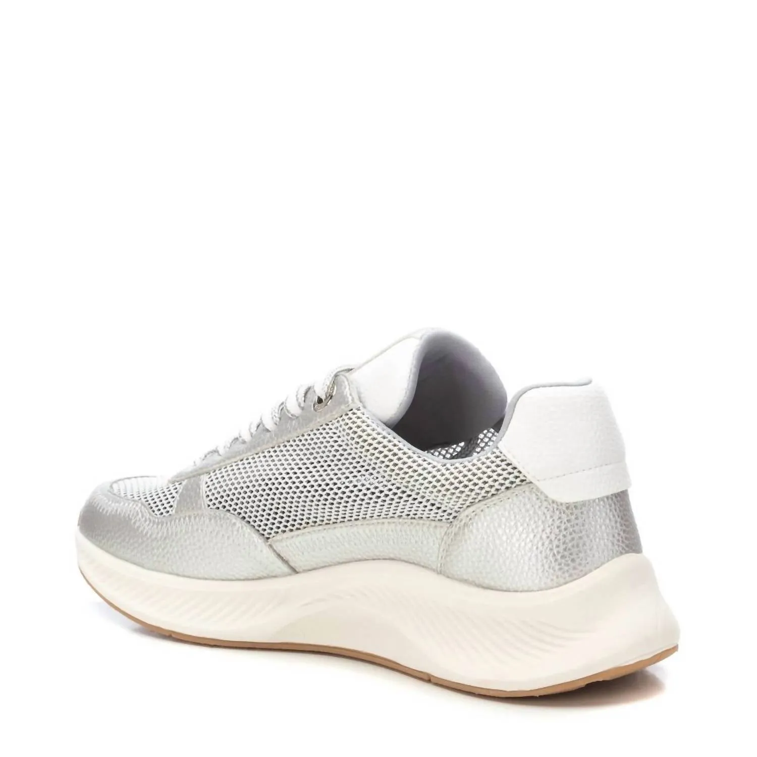 Women's Trainer Sneakers In Silver