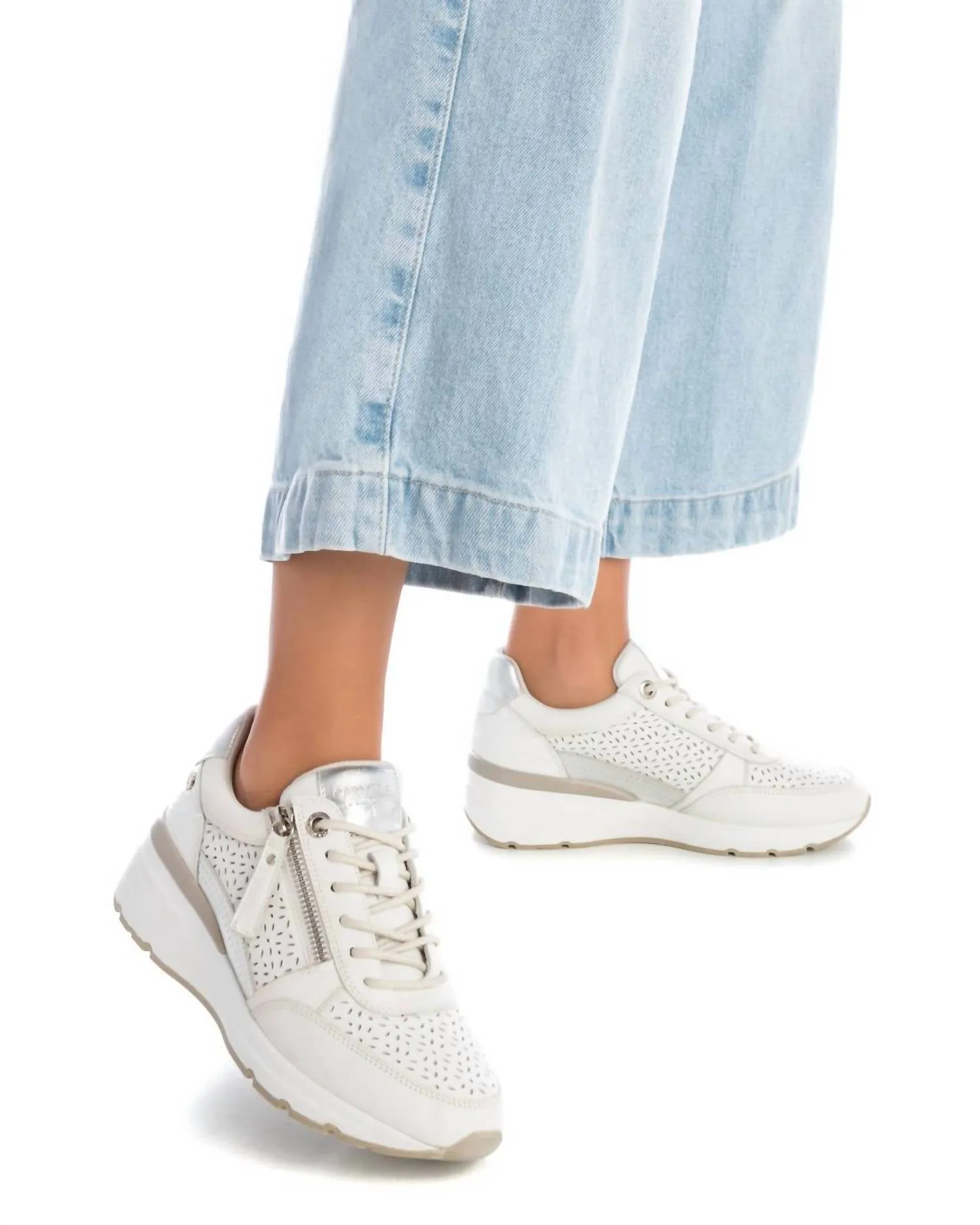 Women's Trainer Sneakers In White