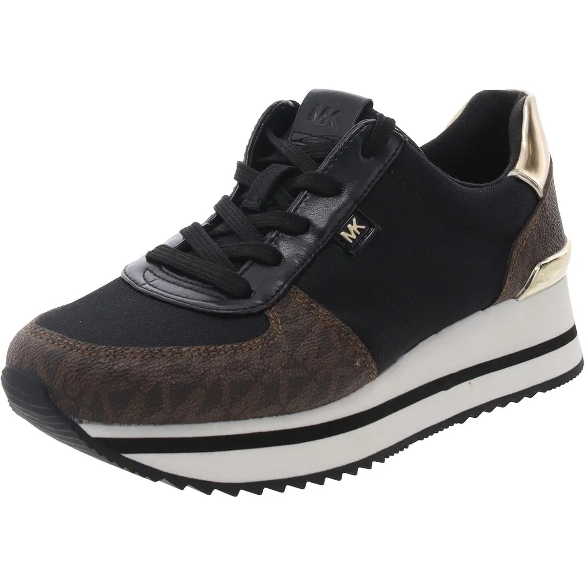 Womens Two Tone Man Made Casual And Fashion Sneakers