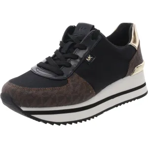 Womens Two Tone Man Made Casual And Fashion Sneakers