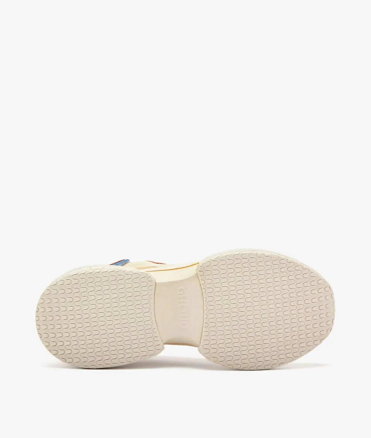 Women's Tyre Trainer Sneakers In Cream Orange