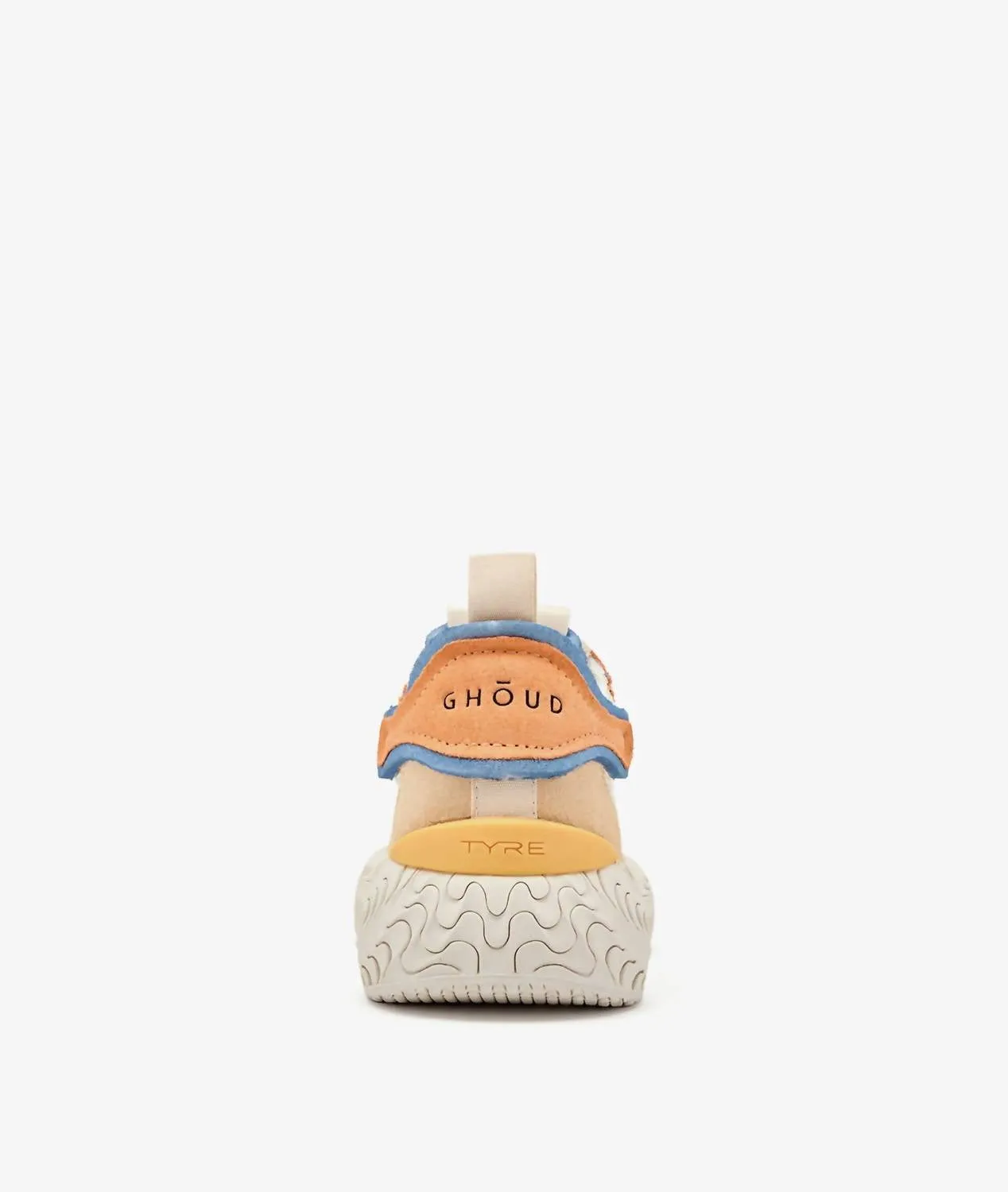 Women's Tyre Trainer Sneakers In Cream Orange