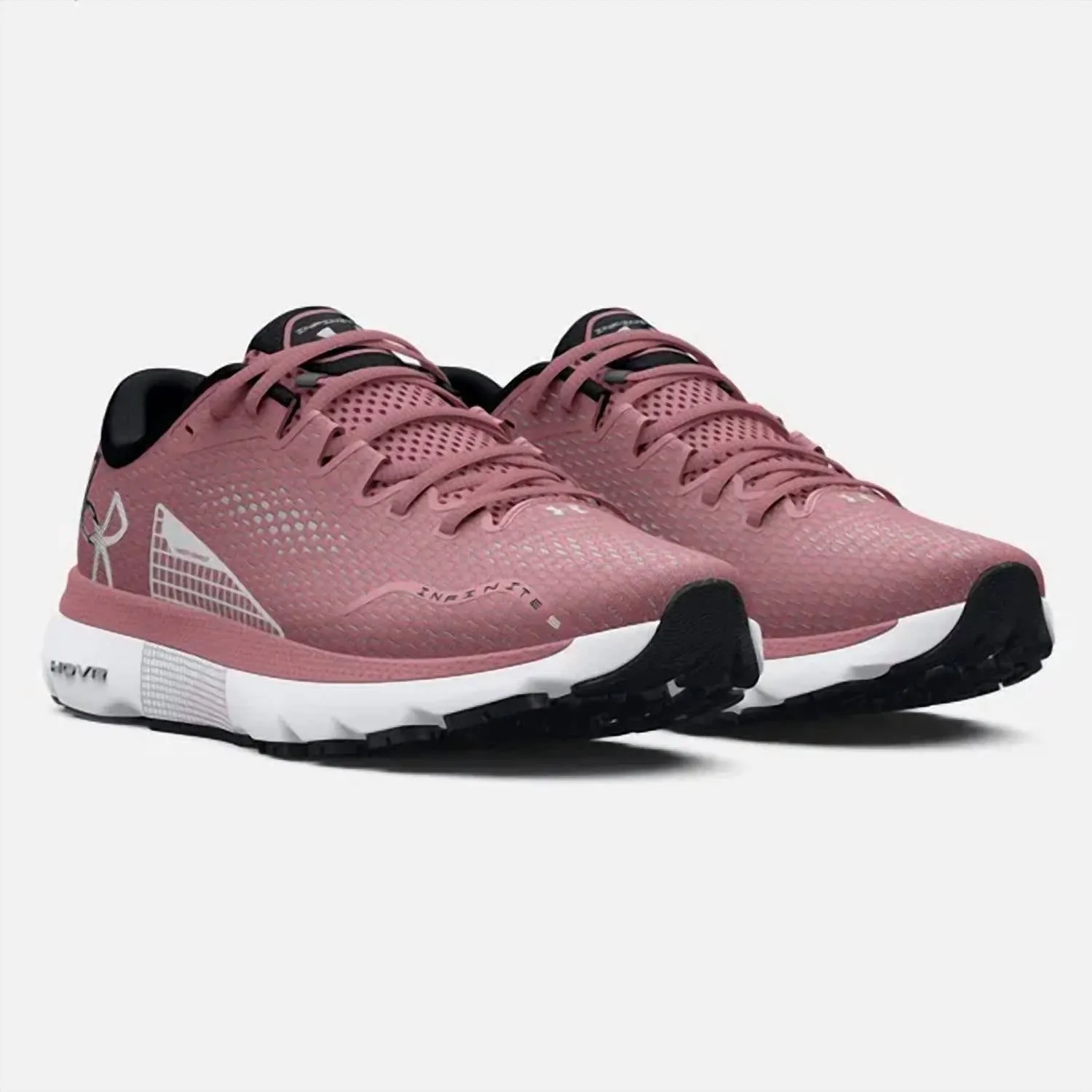 Women's Ua Hovr Infinite 5 Running Shoe In Pink Elixir