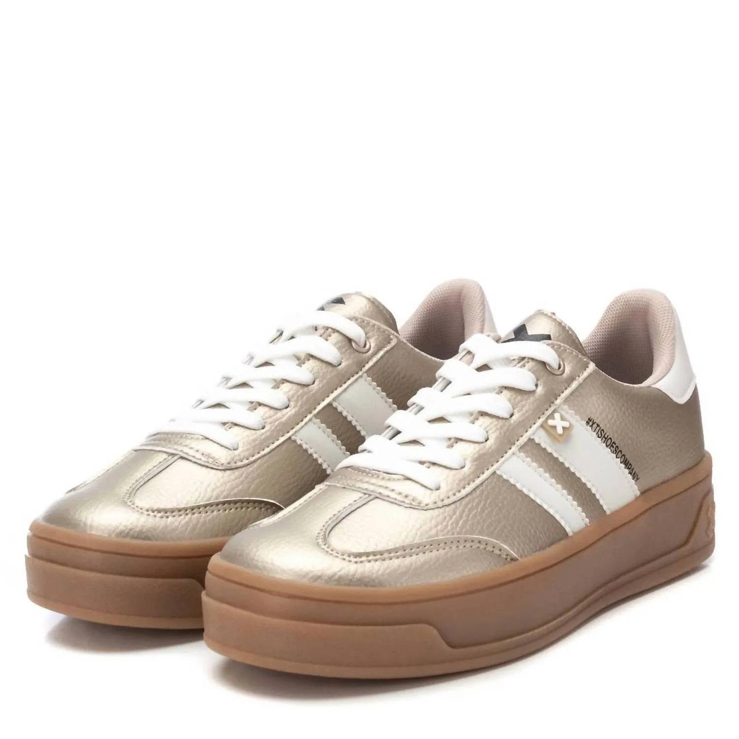 Women's Urban Fashion Sneakers In Gold