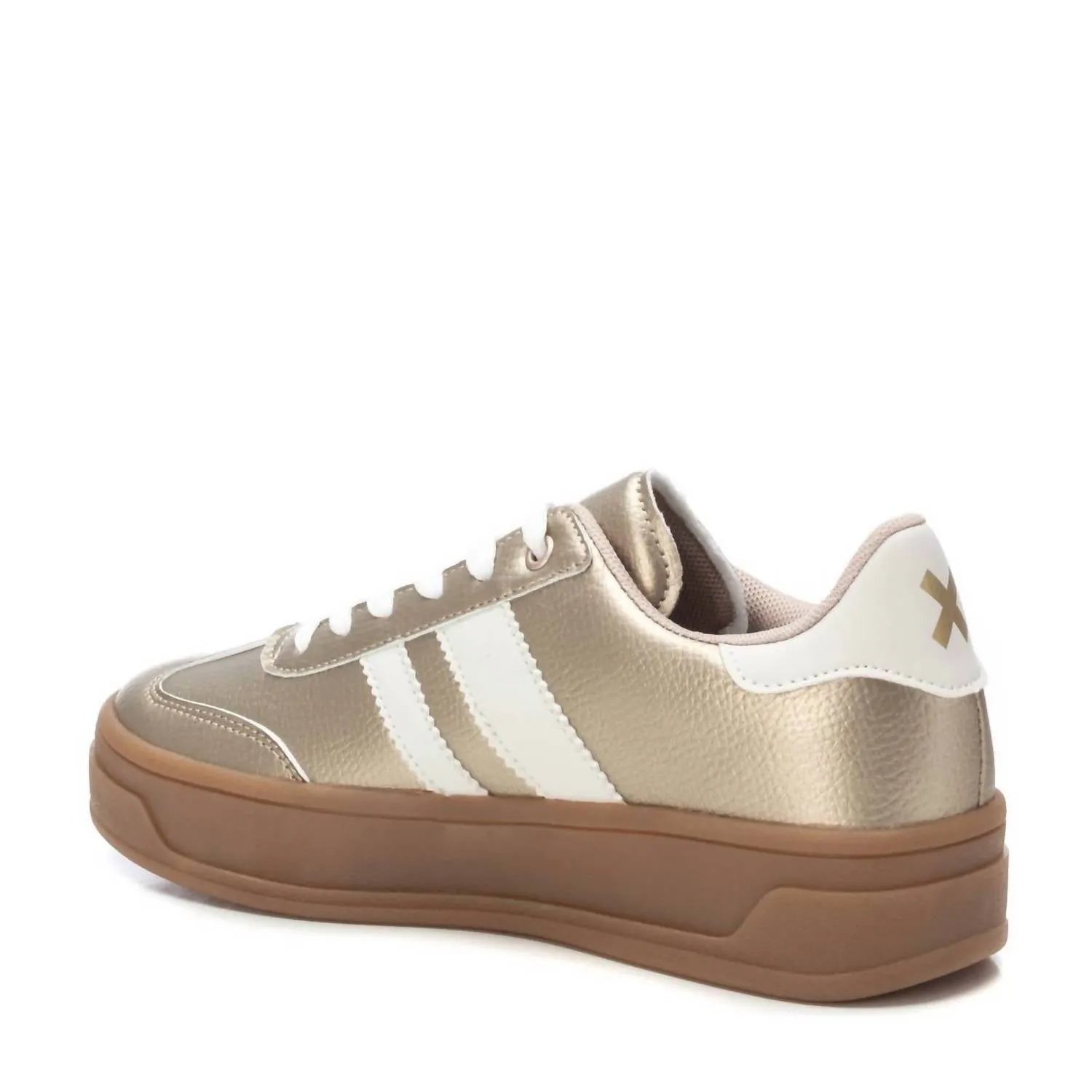 Women's Urban Fashion Sneakers In Gold