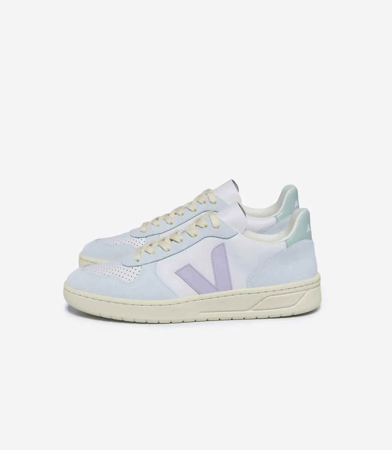Women's V-10 Sneakers In Gravel Parme Menthol