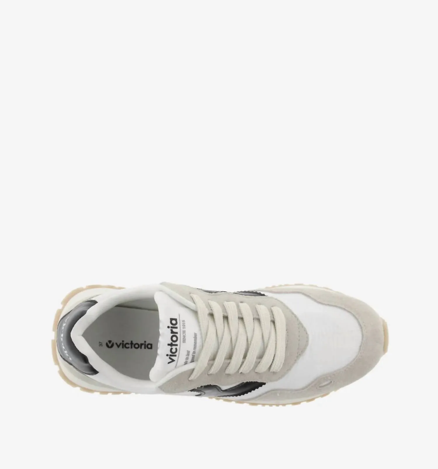Women's Viento Nylon Sneaker In Negro