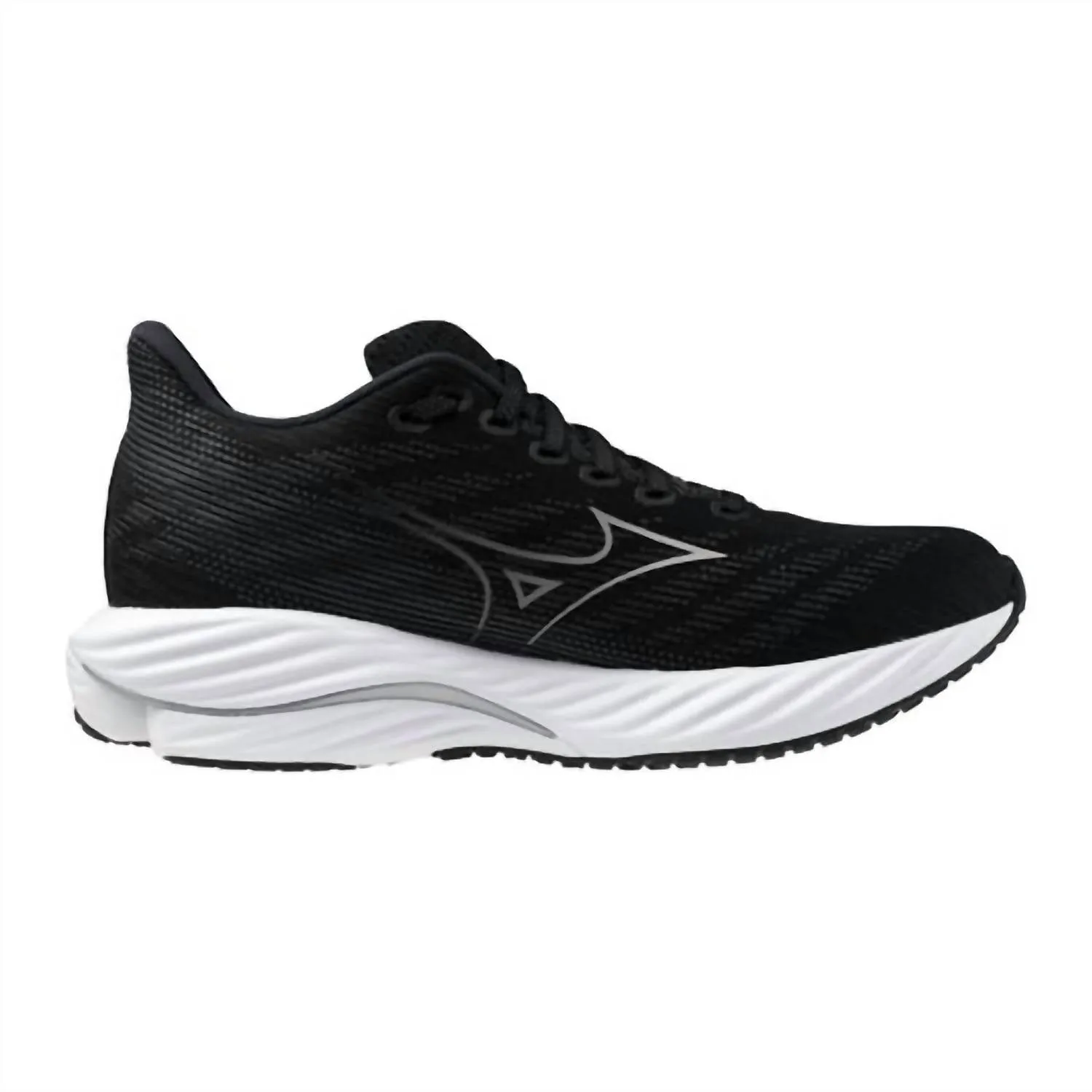 Women's Wave Rider 28 Shoes In Black-Harbor Mist