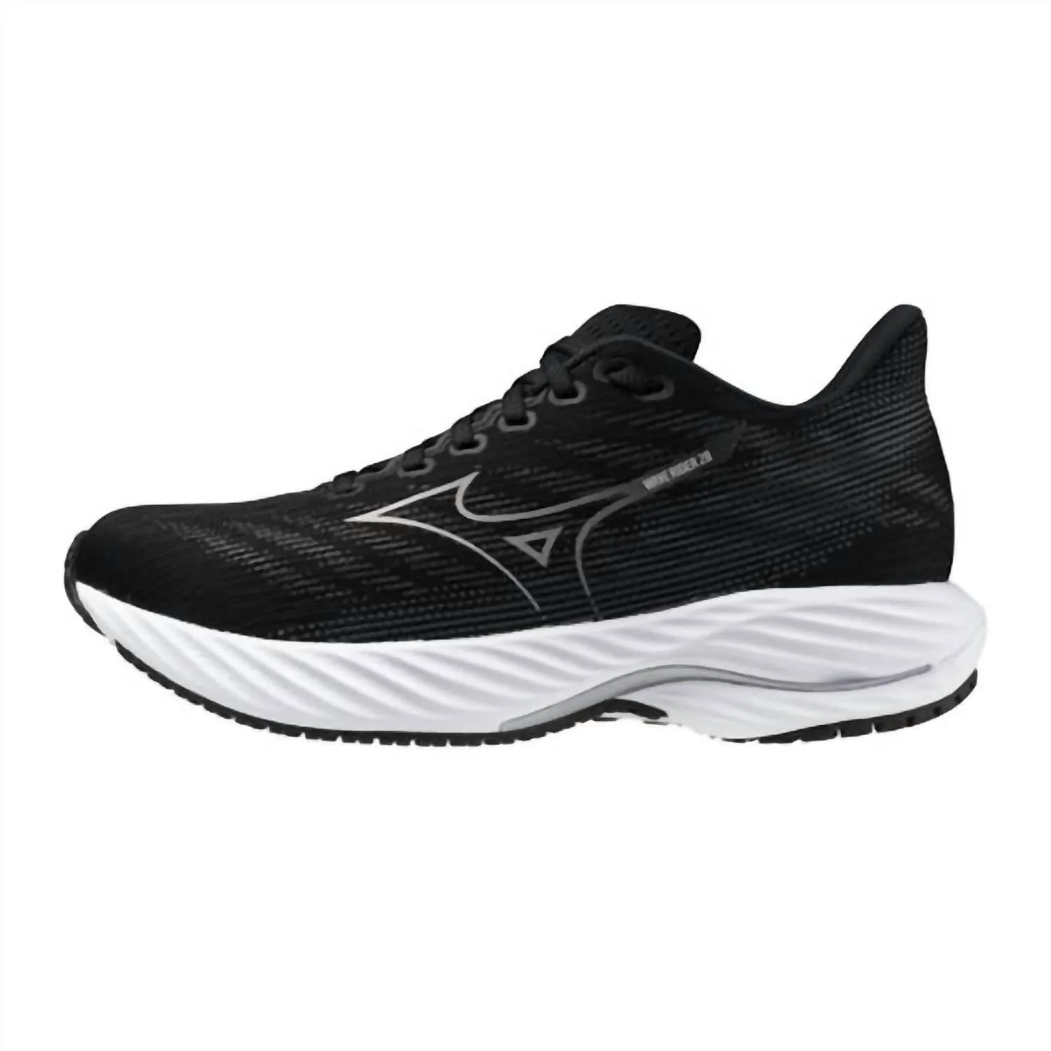 Women's Wave Rider 28 Shoes In Black-Harbor Mist