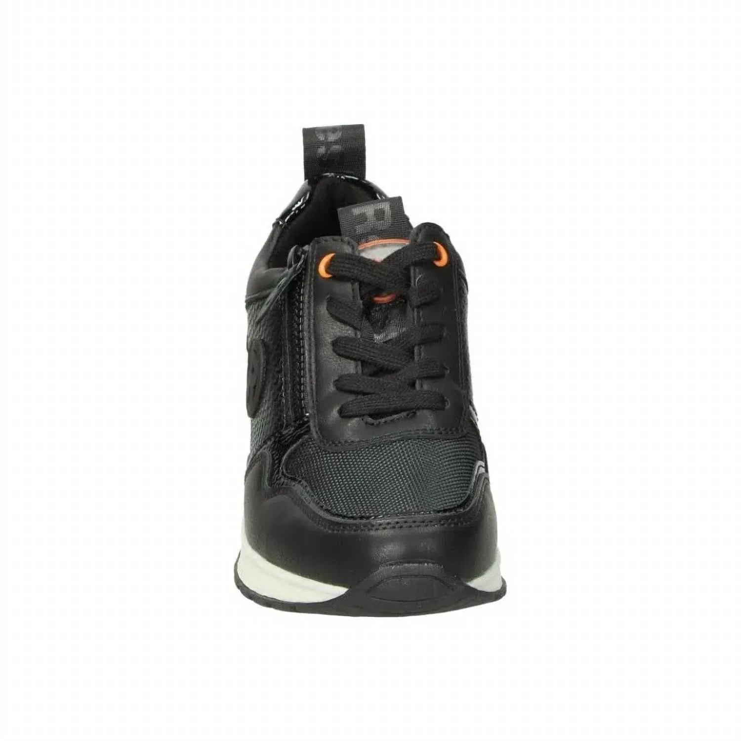 Women's Wedge Sneakers In Black