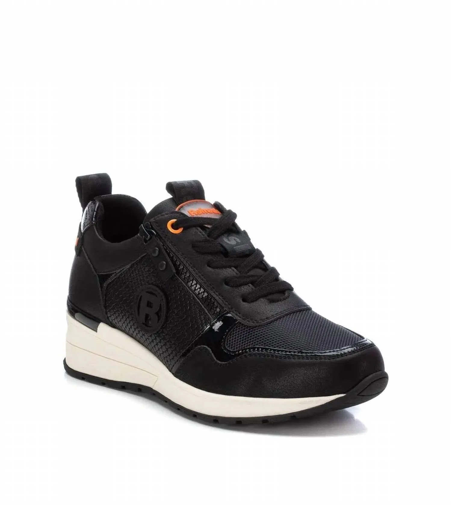 Women's Wedge Sneakers In Black