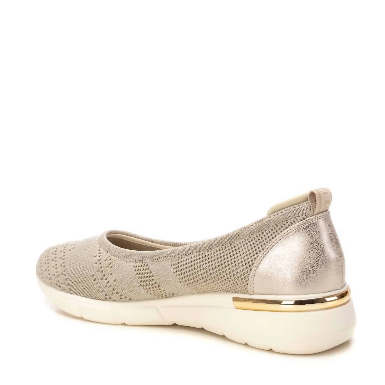 Women's Women's Flats Ballerinas Sneakers In Gold