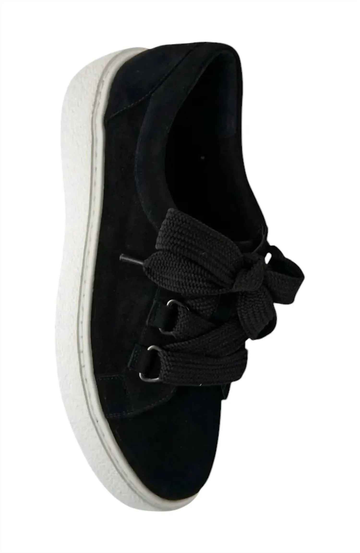 Women's Yevka Suede Sneaker In Black