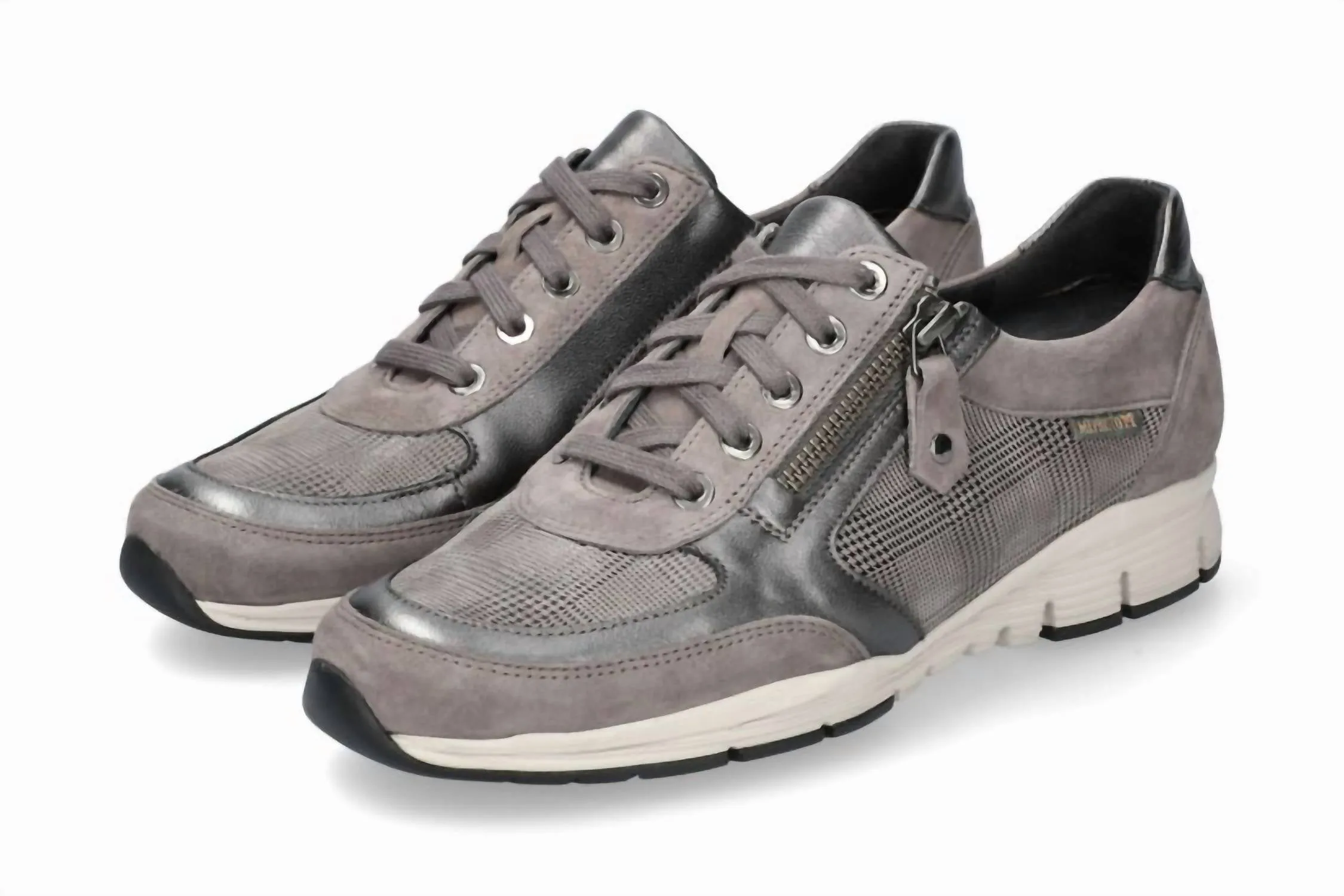 Women's Ylona Zipper Sneaker In Dark Taupe