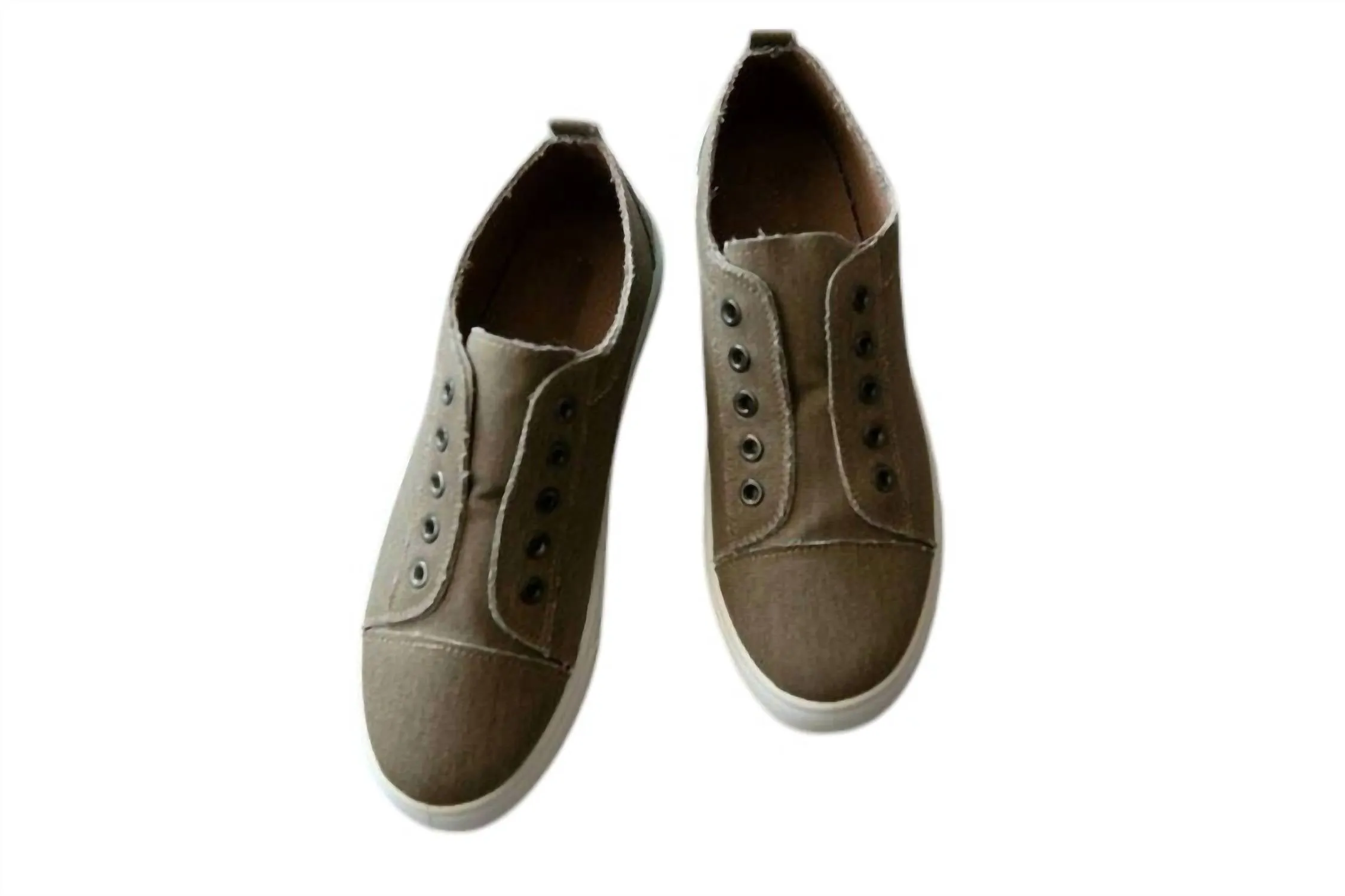 Women's Zero Lace Power Slip Sneakers In Olive