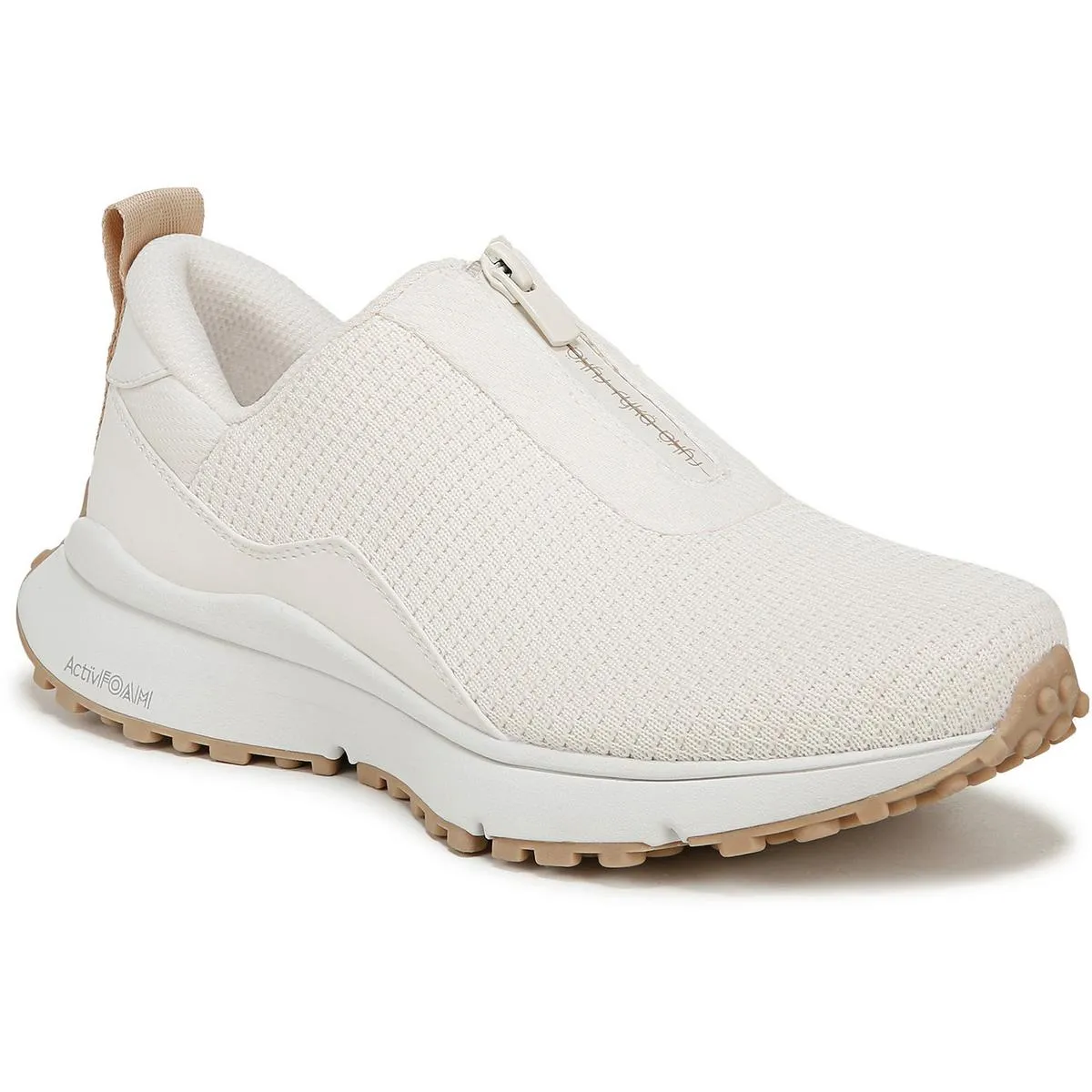 Womens Zipper Mesh Casual And Fashion Sneakers