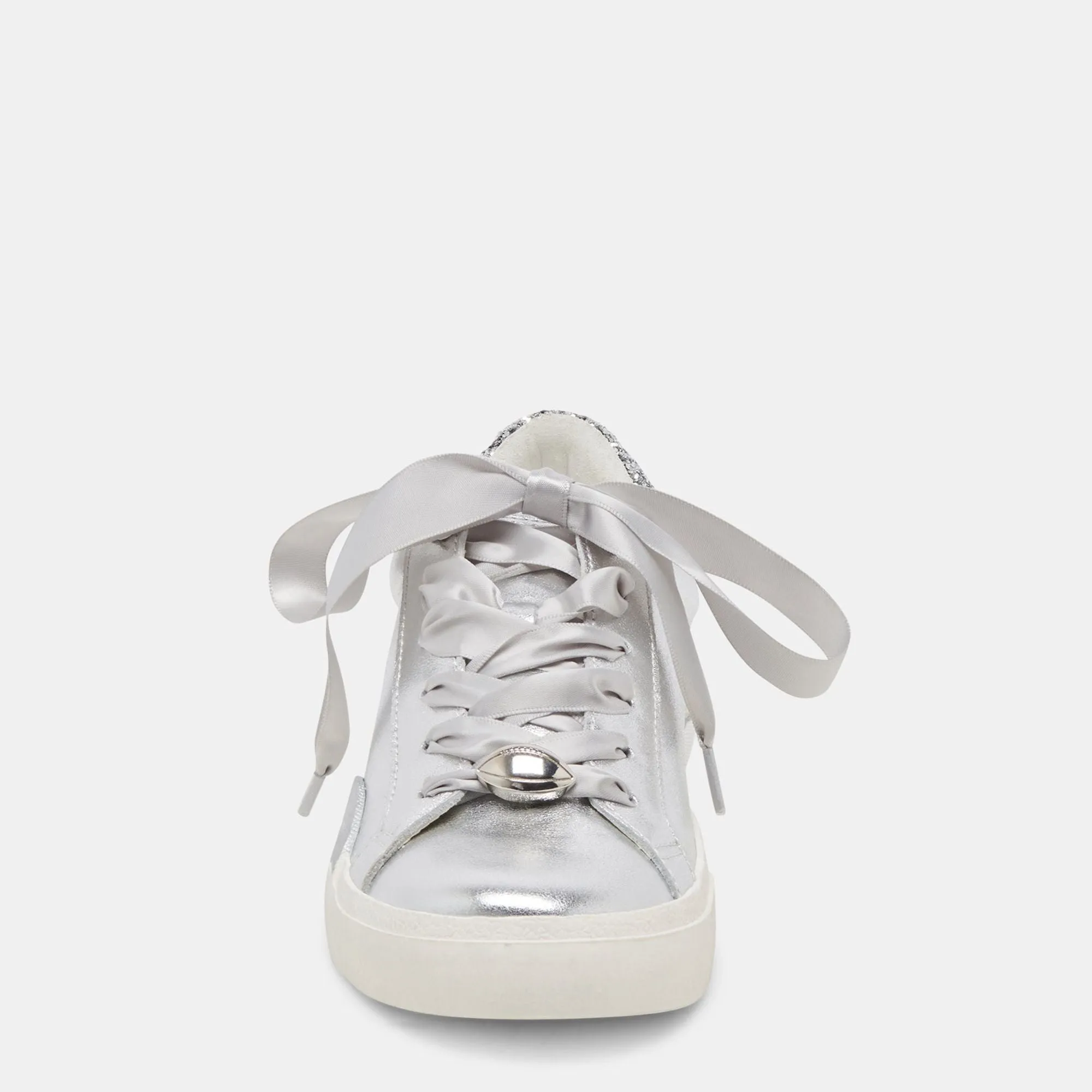 Zina Gameday Sneakers Silver Multi Leather