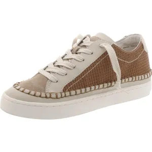 Zolen Womens Mixed Media Lace-Up Casual And Fashion Sneakers